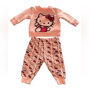 Hello Kitty Baby Girl Sweat Set